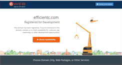 Desktop Screenshot of efficientc.com